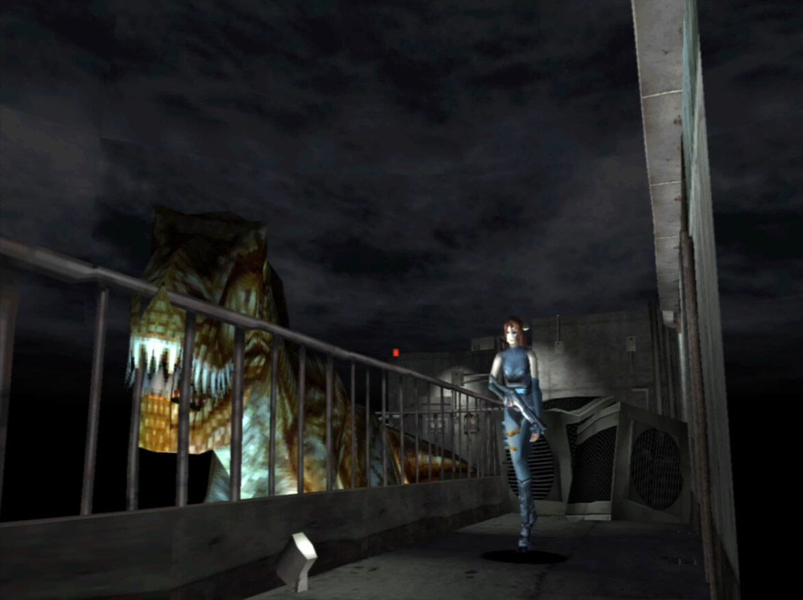 Dino Crisis - геймплей игры на PlayStation